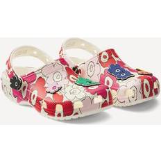 Crocs Pink Shoes Crocs Marimekko Kids' Classic Clog with Jibbitz Shoe Charms - Ivory Multi
