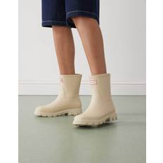 Hunter Downpour Korte Gummistøvler - Beige