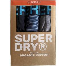 Superdry Underwear Superdry Stretch Cotton Boxers - Navy/Blue Stripe/Navy Feeder