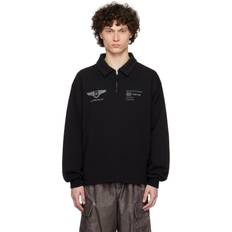 Represent Tops Represent Team Rep Quarter Zip Sweatshirt - Black