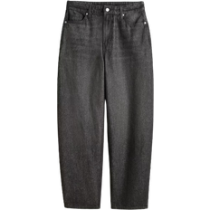 H&M Barrel High Jeans - Black