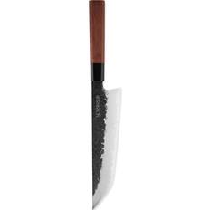 3.0 mm Knive Norskaer Black Buffalo Sakimaru Kokkekniv 22.5 cm