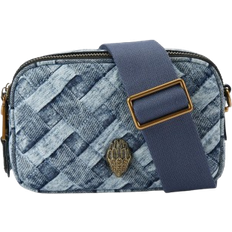 Kurt Geiger Dual Zip Camera Bag - Denim
