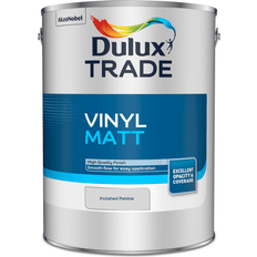 Dulux polished pebble matt paint Dulux Trade Vinyl Matt Wall Paint Polished Pebble 5L