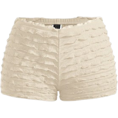 Shein Womens Casual Fashion Low Rise Slim Fit Elasticity Mini Shorts Women Boxer Shorts Ruffle Shorts Bottoms AllMatch Shorts Tomato Girl Coquette Summer