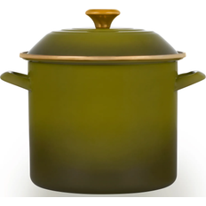 Le Creuset 10 Quart Enamel on Steel Stock Pot with lid 9.46 L