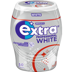 Sukkerfrie Tyggegummi Wrigley's Kaugummi Extra Professional White Zuckerfrei 50stk