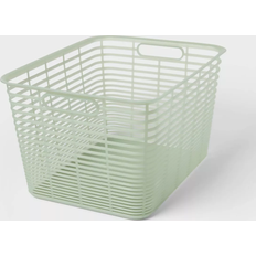 Brightroom Aria Jelly Decorative Large Green Basket 14.8"