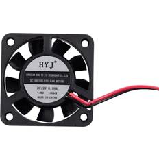 Fläktar 2 pin fläkt datorkylning Hagsnec DC 12V 0.1A 2-pin PC Case CPU Cooling Fan 40mm x 40mm x 10mm 40mm