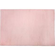 OHS Faux Fur Ribbed Blush Pink 120x170cm