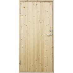 Vibostugan Förrådsdörrar Vibostugan 10° Boardmönster Förrådsdörr V (80x190cm)