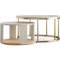 Dunelm Georgi Nest of Nesting Table 82cm 2pcs