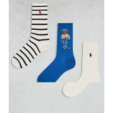 Polo Ralph Lauren Strumpor på rea Polo Ralph Lauren - Blå/Gräddvita