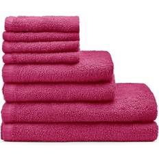 Catherine Lansfield Quick Dry 30X30 Towel Pink (120x70cm)