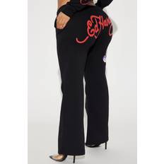 Ed Hardy NYC Wide Leg Pant - Black