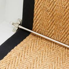 Stair Parts Dunelm Faceted Resin Ball Finial Stair Rod Satin Silver