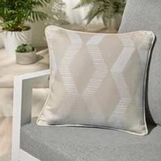 Fusion Rico Square Cushion - Complete Decoration Pillows Natural