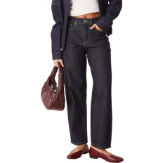 Gina Tricot Barrel Jeans - Indigoblå