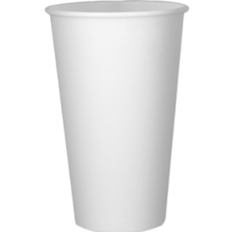 Salling Paper Cups Budget White 500ml 10-pack