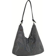 Bags Temu Casual Fashion Zipper Sequin Shoulder Bag