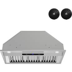 Other Kitchen Appliances Streamline 34 Inch Convertible 350-CFM Stainless Steel Insert Under Cabinet Range Hood T-11791-1-CL
