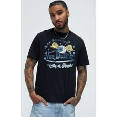 Von Dutch City Of Angels Short Sleeve Tee - Black