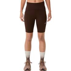 Asics Women's Road High Waist 8in Sprinter Coffee
