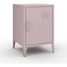 Dunelm Helga Metal Heather Bedside Table 38x38cm