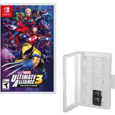 Game Consoles Nintendo Marvel Ultimate Alliance 3 Game with Game Caddy