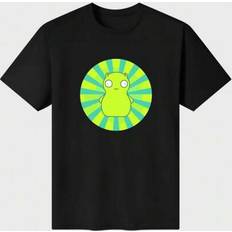 Shein Plus Size Kuchi Kopi Bob's Burgers Wiki Casual Digital Print Pure Heavy Cotton T Shirt