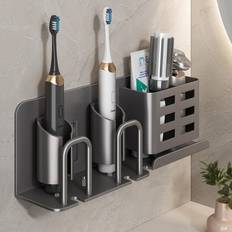 Aluminum Toothbrush Holders Temu Wall Mountable Aluminum Electric Toothbrush Holder
