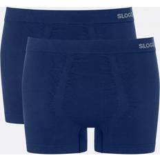 Sloggi Blå Underbukser Sloggi Men GO Smooth Shorts - Darkblue