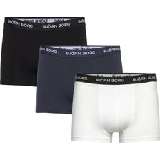 Björn Borg Men's Underwear Björn Borg Cotton Stretch Trunk 3-pack - Multi