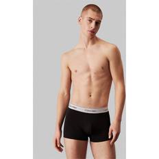 Calvin Klein Röda Kalsonger Calvin Klein Icon Cotton Stretch Trunks - Black