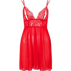 Camisones Ann Summers Diamond Heart Chemise - Red