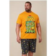 Orange Sleepwear BadRhino Ninja Turtle Pyjama Set - Orange