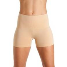 Camille Shapewear & Under Garments Camille Seamfree Shapewear Two Pack Comfort Control Shorts - Beige