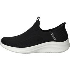Women Walking Shoes Skechers Ultra Flex 3.0 Easy Win Trainers - Black