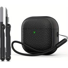 Headphones Temu AirPods Case With Lanyard And Cleaning Kit