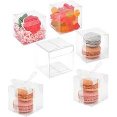Shein Clear Plastic Party Favor Boxes 2x2x2 Inches