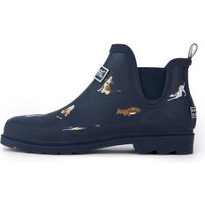Blue Wellingtons Regatta Harper Low Wellies - Mid Blue