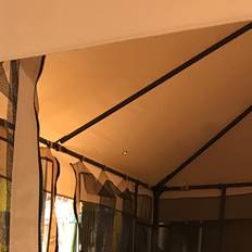 Paviljongin Sivuseinät Home4you Paviljongin Kattomateriaali 300x300 cm Beige