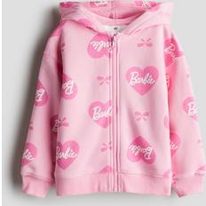 Children's Clothing H&M Girls Printed Hoodie - Pink