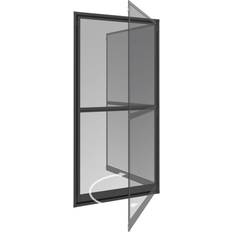 Balkonschutz Windhager Insektenschutz Expert Pendeltür 100x210 cm Anthrazit