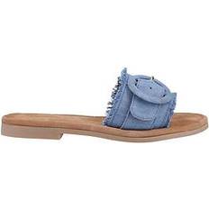 Hush Puppies Slides Hush Puppies Hayley Buckle Slide - Denim