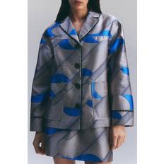 Karen Millen Outerwear Karen Millen Printed Tailored Jacket - Multi