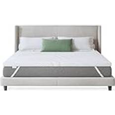 Novilla Topper 180x200 Singolo in Memory Foam e Schiuma in Fibra di Bambù 5cm Coprimaterasso