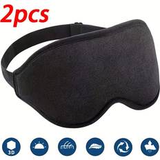 Sleep Masks Temu 2pcs Soft Padded Masks
