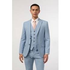 Antique Rogue Montrose Cloud Blue Slim Fit Jacket - Blue