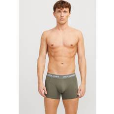 Jack & Jones Gröna Kalsonger Jack & Jones Boxershorts 3-pack Agave Green